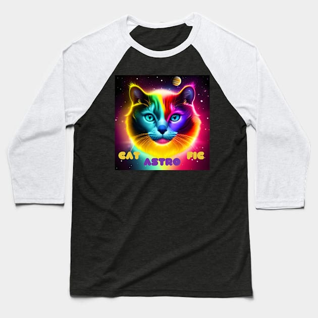 cosmic cat Baseball T-Shirt by Love My..